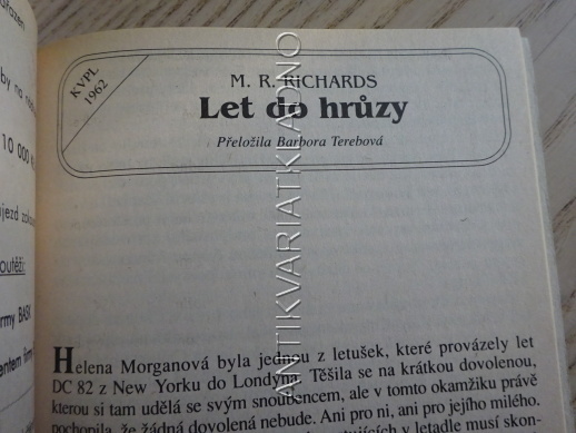 TŘI PŘÍBĚHY ZE ZÁHROBÍ, **an