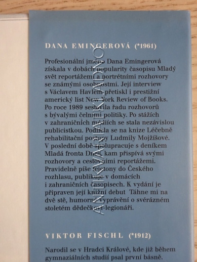 DVA ŽIVOTY, DANA EMINGEROVÁ,**an