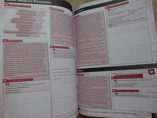 LITERATURA PRO 1. ROČNÍK STŘEDNÍCH ŠKOL, PRACOVNÍ SEŠIT