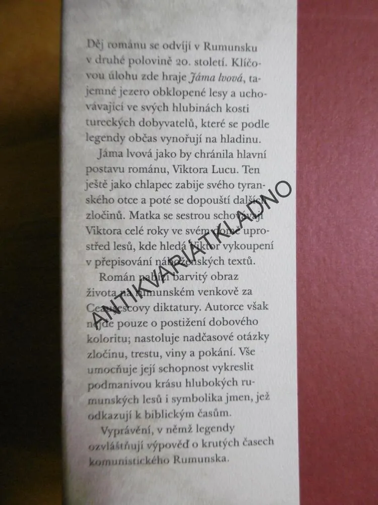 ZEMĚ PROKLETÝCH, LILIANA LAZAROVÁ, **an