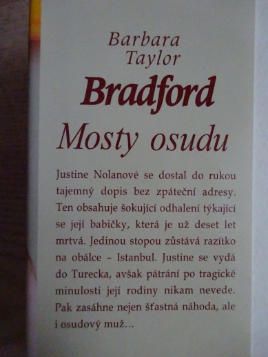 MOSTY OSUDU, BARBARA TAYLOR BRADFORDOVÁ, **an