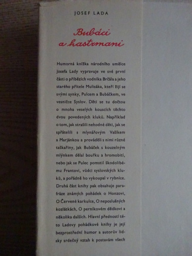 BUBÁCI A HASTRMANI, JOSEF LADA, **an