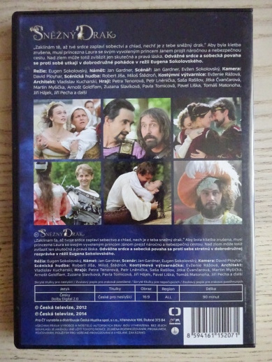 SNĚŽNÝ DRAK, DVD FILM ČR