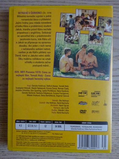 SETKÁNÍ V ČERVENCI, DVD FILM ČR