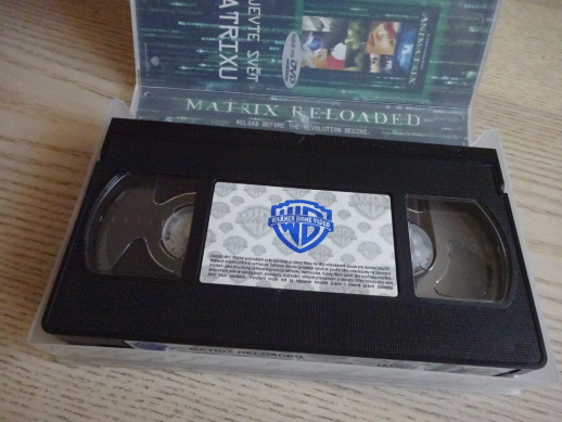 MATRIX RELOADED, VHS VIDEOKAZETA