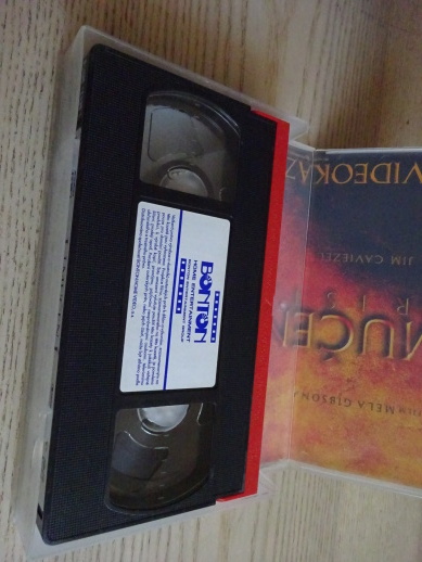 UMUČENÍ KRISTA, VHS VIDEOKAZETA