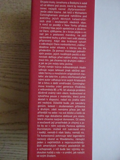 DOMOV NA KONCI SVĚTA, MICHAEL CUNNINGHAM, **an