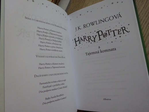HARRY POTTER A TAJEMNÁ KOMNATA, J. K. ROWLINGOVÁ, **an