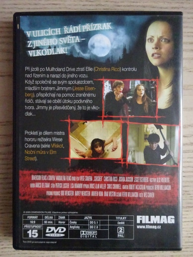 PROKLETÍ, DVD FILM 