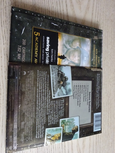 SAVING PRIVATE RYAN, ZACHRAŇTE VOJÍNA RYANA, DVD FILM