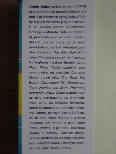 FALEŠNÁ STOPA, DALTONOVÁ, 100% ANDĚLÉ, **an