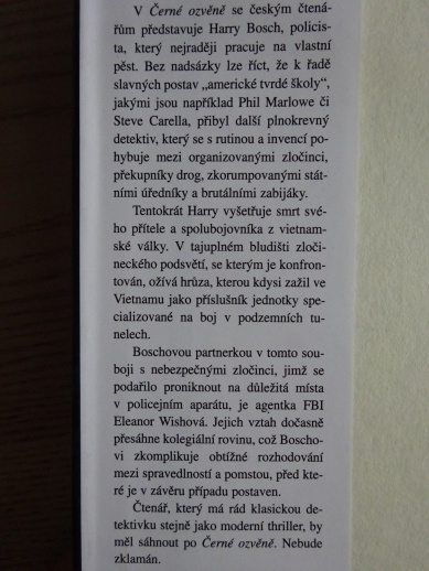 ČERNÁ OZVĚNA, MICHAEL CONNELLY, **an