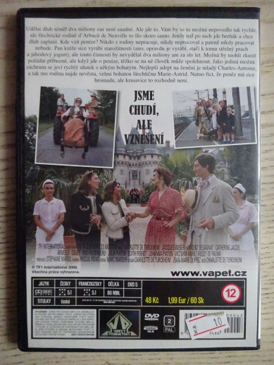 ACH, TA ŠLECHTA, DVD FILM