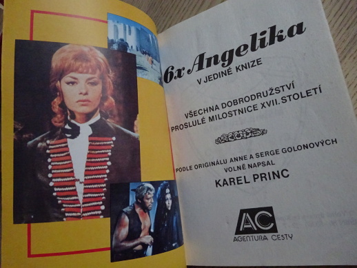 6X ANGELIKA V JEDINÉ KNIZE, ČISTÁ SRDCE, **an