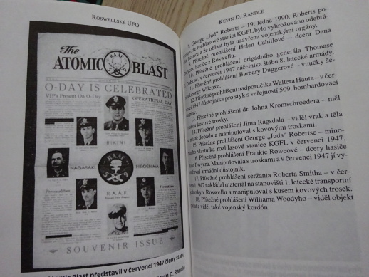 ROSWELLSKÉ UFO, NEJNOVĚJŠÍ POZNATKY, KEVIN D. RANDLE, **an