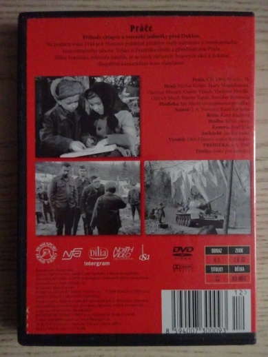 PRÁČE, DVD FILM