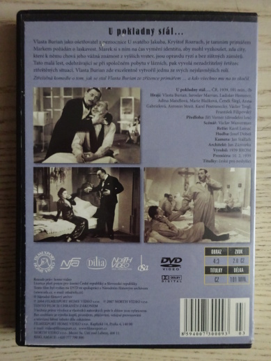 U POKLADNY STÁL, DVD FILM  ČR