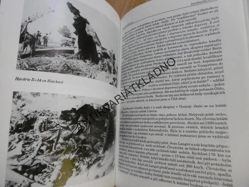SVĚTLA A STÍNY LETECKÉHO POVOLÁNÍ, JOSEF ZACHARDA, **an