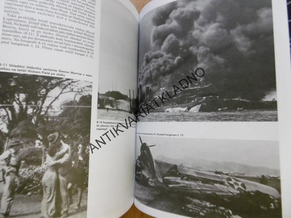 PEARL HARBOR V PŮVODNÍCH FOTOGRAFIÍCH, WENGER