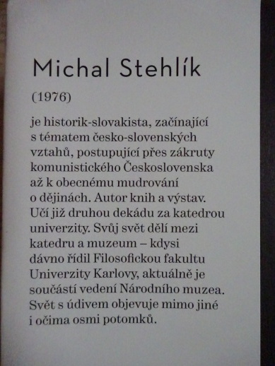 PŘEPIŠTE DĚJINY POTŘETÍ, MICHAL STEHLÍK, MARTIN GROMAN, **an