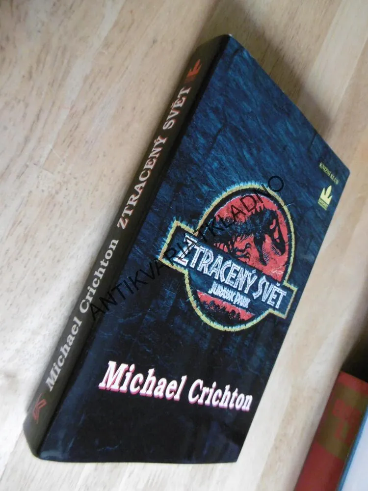 ZTRACENÝ SVĚT, JURSKÝ PARK, MICHAEL CRICHTON, **an