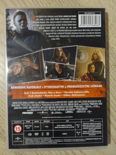 HALLOWEEN, DVD FILM HOROR