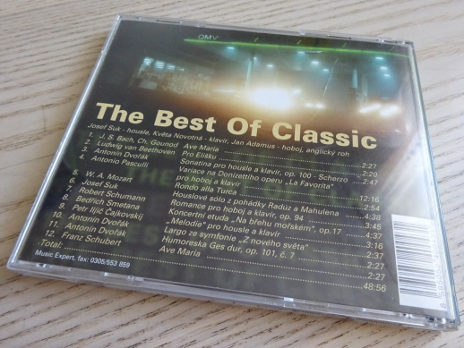 THE BEST OF CLASSIC, CD HUDBA