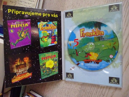 FRANKLIN A JEHO DOBRODRUŽSTVÍ 5, DVD POHÁDKA