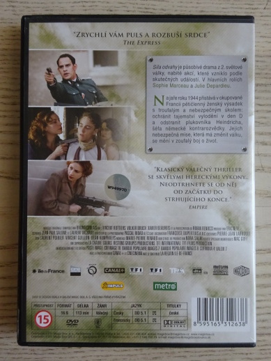 SÍLA ODVAHY, DVD FILM