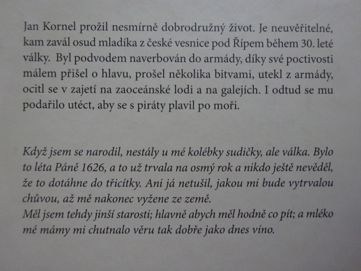 PODIVUHODNÉ PŘÍBĚHY A DOBRODRUŽSTVÍ JANA KORNELA, M. V. KRATOCHVÍL, **an