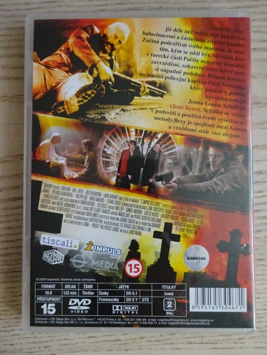 ŘÍŠE VLKŮ, DVD FILM