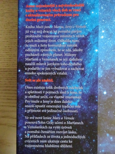 MARS A VENUŠE, JOHN GRAY, **an