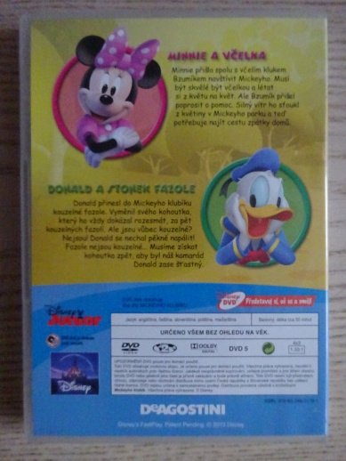 MICKEYHO KLUBÍK 20, MICKEY MOUSE, DVD FILM