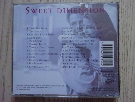 SWEET DIMENSION, CD HUDBA