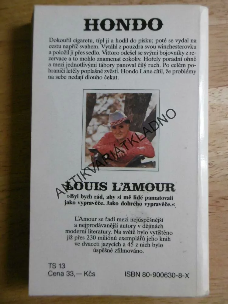 HONDO, LOUIS L´AMOUR