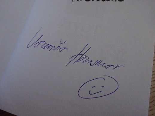 ŽIVOT VE ZNAMENÍ VENUŠE, VENUŠE HAUSNER, AUTOGRAM, **an