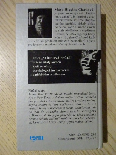 NOČNÍ PLÁČ, MARY HIGGINS CLARKOVÁ, **an
