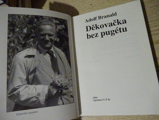 DĚKOVAČKA BEZ PUGETU, ADOLF BRANALD, **an