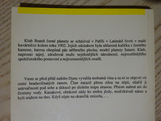 BRATŘI ČERNÉ PLANETY, LUDVÍK SOUČEK, **an