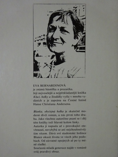 BLANKA, OBYČEJNÁ HOLKA, EVA BERNARDINOVÁ, **an