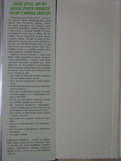 MNOHONÁSOBNÝ ZDROJ PŘÍJMŮ, ROBERT G. ALLEN, **an