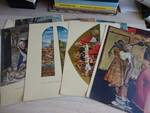 NĚMEČTÍ MALÍŘI V BARVĚ, DÜRER A DALŠÍ, 10X BARVOTISK