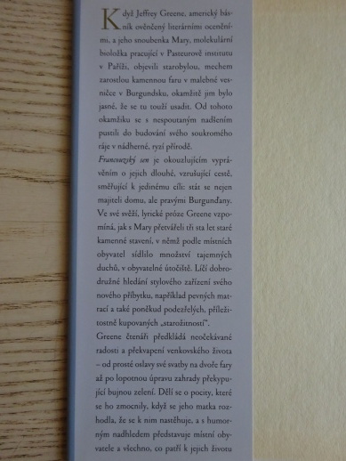 FRANCOUZSKÝ SEN, JEFFREY GREENE, **an
