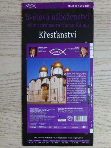 SVĚTOVÁ NÁBOŽENSTVÍ, KŘESŤANSTVÍ, DVD FILM DOKUMENT