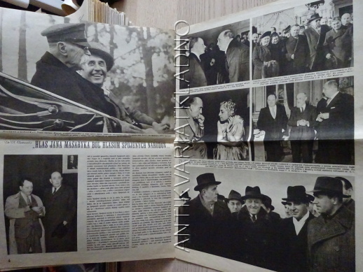 JAN MASARYK, SVĚT V OBRAZECH
