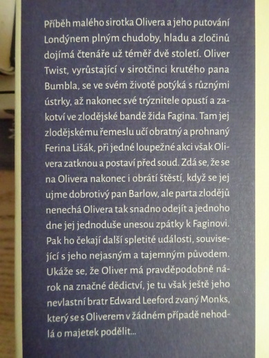 OLIVER TWIST, CHARLES DICKENS, **an