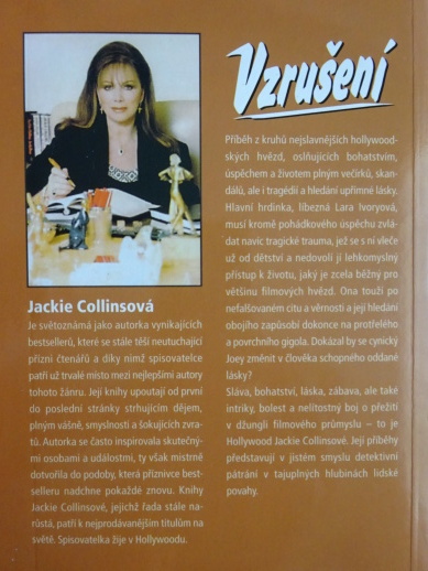 VZRUŠENÍ, JACKIE COLLINS, **an