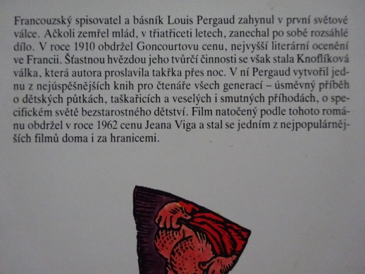 KNOFLÍKOVÁ VÁLKA, LOUIS PERGAUD, **an