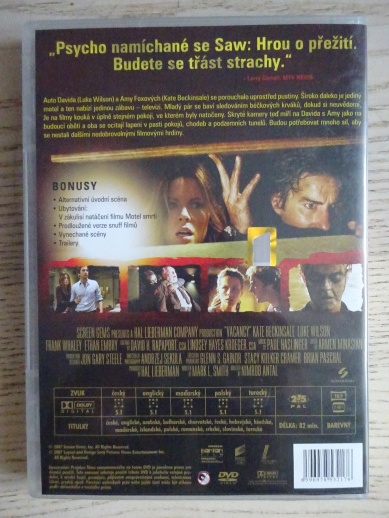 MOTEL SMRTI, DVD FILM