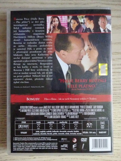 NEZNÁMÝ SVŮDCE, DVD FILM
